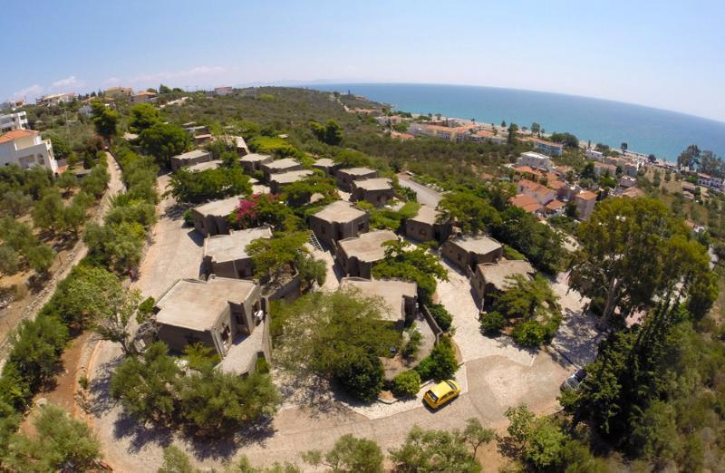 Cavo Grosso Bungalows Mavrovoúnion Buitenkant foto