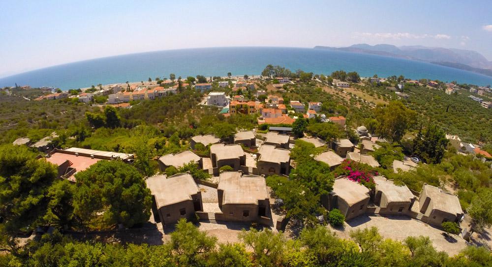 Cavo Grosso Bungalows Mavrovoúnion Buitenkant foto